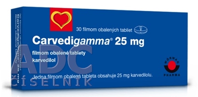 Carvedigamma 25 mg