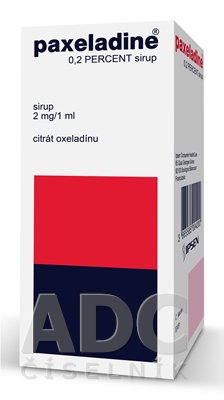 Paxeladine 0,2 PERCENT sirup