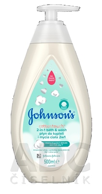 Johnson's Cottontouch kúpeľ a umývací gél 2v1