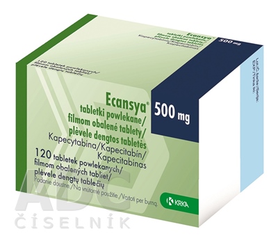 Ecansya 500 mg filmom obalené tablety