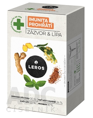 LEROS IMUNITA PREHRIATIE ZÁZVOR & LIPA