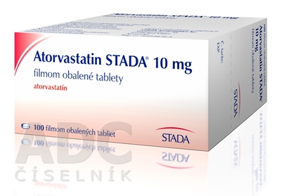 Atorvastatin STADA 10 mg filmom obalené tablety