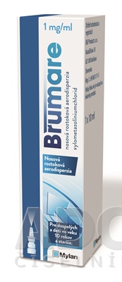 Brumare 1 mg/ml nosová roztoková aerodisperzia