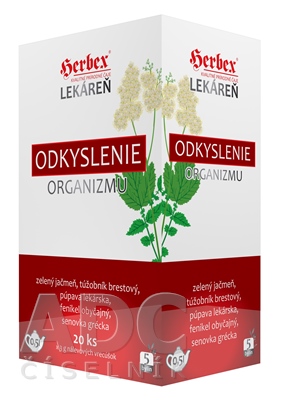 HERBEX Lekáreň ODKYSLENIE organizmu
