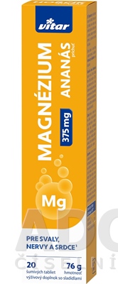 VITAR MAGNÉZIUM 375 mg