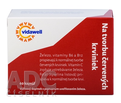 vidawell Na tvorbu červených krviniek