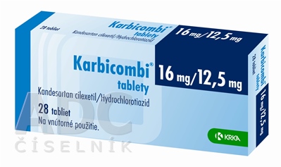 Karbicombi 16 mg/12,5 mg tablety