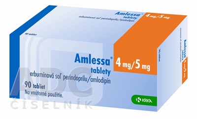 Amlessa 4 mg/5 mg tablety