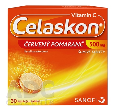 Celaskon 500 mg červený pomaranč