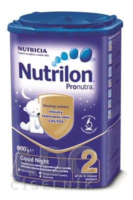 Nutrilon 2 Pronutra Good Night