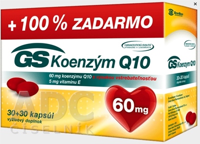 GS Koenzým Q10 60 mg