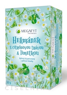 MEGAFYT RUMANČEK s citrónovou trávou & limetkou
