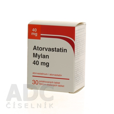 Atorvastatin Mylan 40 mg