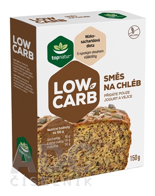 topnatur LOW CARB ZMES NA CHLIEB