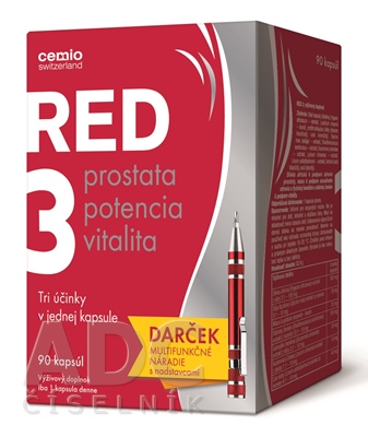 Cemio RED3 + darček 2018