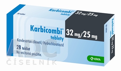 Karbicombi 32 mg/25 mg tablety