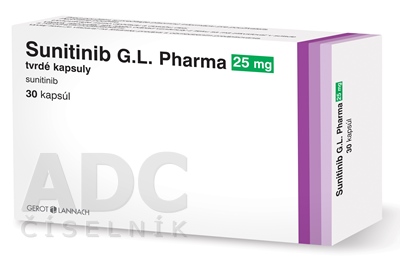 Sunitinib G.L. Pharma 25 mg
