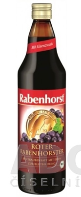 Rabenhorst Červené hrozno šťava
