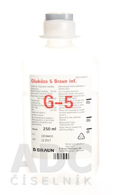 B.BRAUN Glukóza 5 inf.