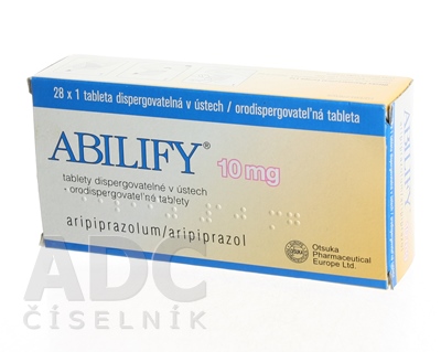 ABILIFY 10 mg orodispergovateľné tablety