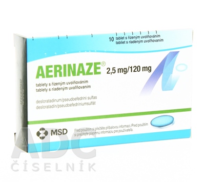 Aerinaze 2,5 mg/120 mg