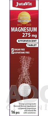 JutaVit Horčík 275 mg + vitamín B6