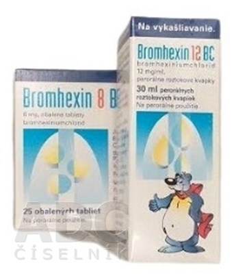 Bromhexin 12 BC + 8 BC (balíček)