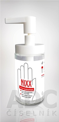 NIXX Hygienický gél na ruky s dávkovačom