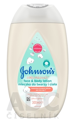 Johnson's Cottontouch mlieko na telo a tvár