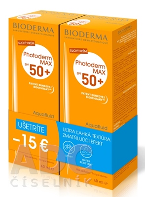 BIODERMA Photoderm MAX SPF 50+ Aquafluid BALÍK