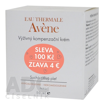 AVENE CREME NUTRITIVE COMPENSATRICE (zľava)