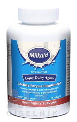 Milkaid Lactase Enzyme Supplement