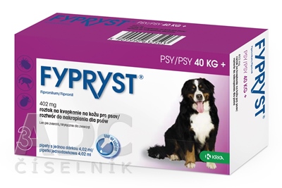 FYPRYST 402 mg PSY NAD 40 KG
