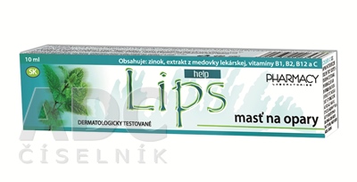 LIPS HELP masť na opary