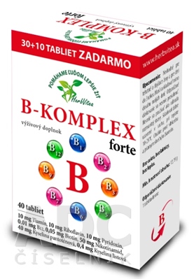 HerbVitea B-KOMPLEX forte