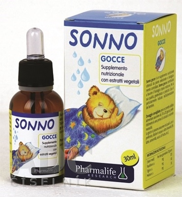 SONNO GOCCE bylinné kvapky