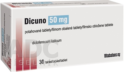 Dicuno 50 mg filmom obalené tablety