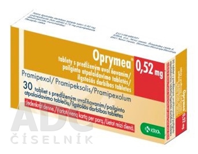 Oprymea 0,52 mg tablety s predĺženým uvoľňovaním