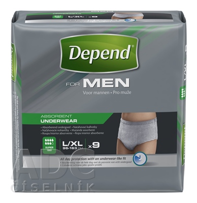 DEPEND SUPER L/XL pre mužov