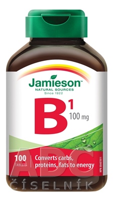 JAMIESON VITAMÍN B1 100 mg