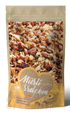 topnatur Müsli srdcom Orechové