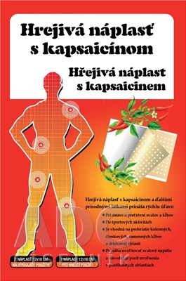 HREJIVÁ Náplasť s kapsaicínom