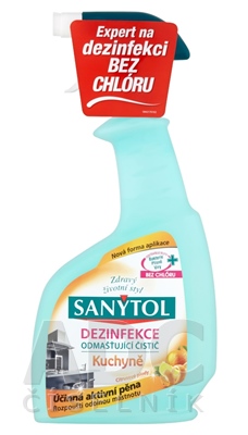 SANYTOL ODMASŤUJÚCI ČISTIČ Kuchyňa