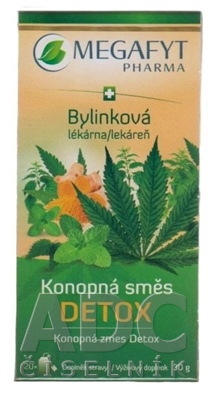 MEGAFYT Bylinková lekáreň Konopná zmes DETOX