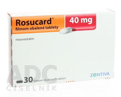 Rosucard 40 mg filmom obalené tablety