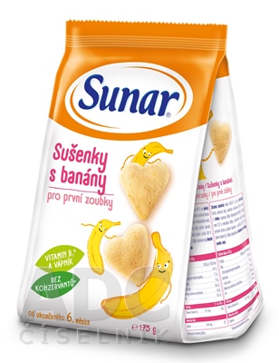 Sunar Sušienky s banánmi
