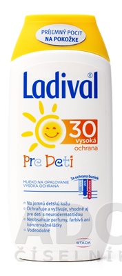 Ladival PRE DETI SPF 30 mlieko