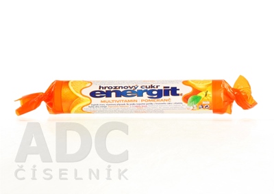 energit hroznový cukor MULTIVITAMÍN - POMARANČ