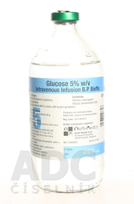 Glucose 5 % W/v Intravenous Infusion B.P. Bieffe - ADC.sk