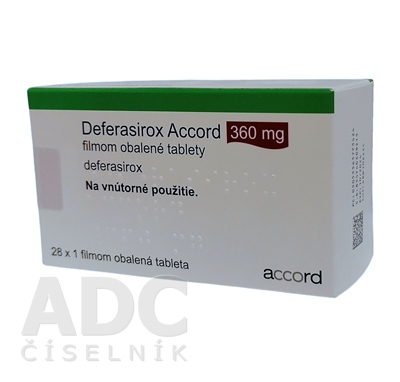 Deferasirox Accord 360 mg